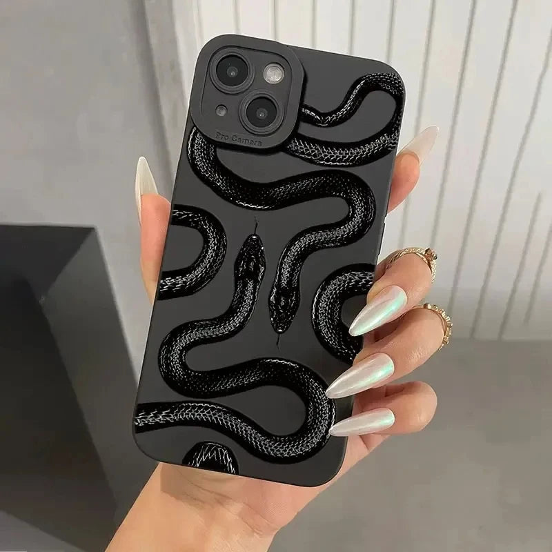 Serpent Motif iPhone Case