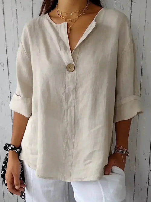 Jessa | Casual V-neck Blouse