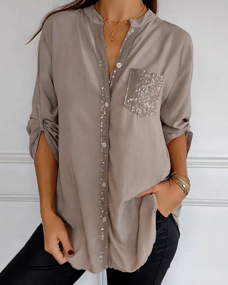 Yara™ | V-Neck Casual Top