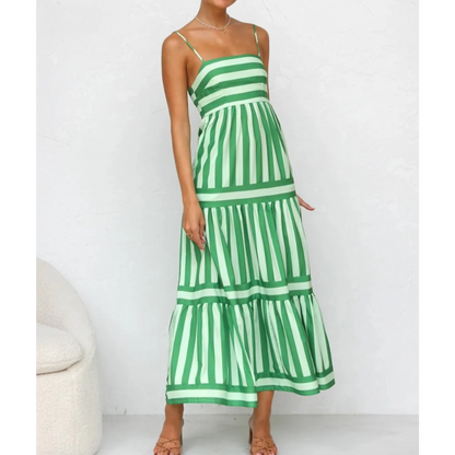 JULIANA™ | STRIPED MAXI DRESS