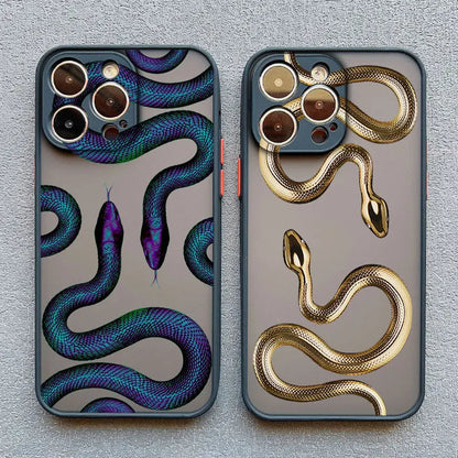 Serpent Motif iPhone Case