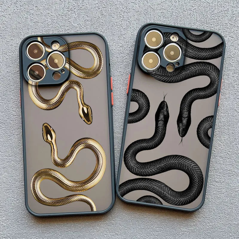 Serpent Motif iPhone Case