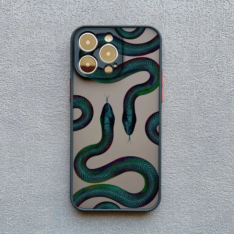 Serpent Motif iPhone Case