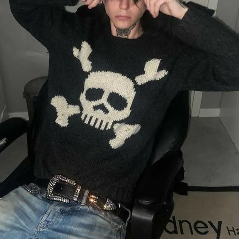 Men's Skull Sweater