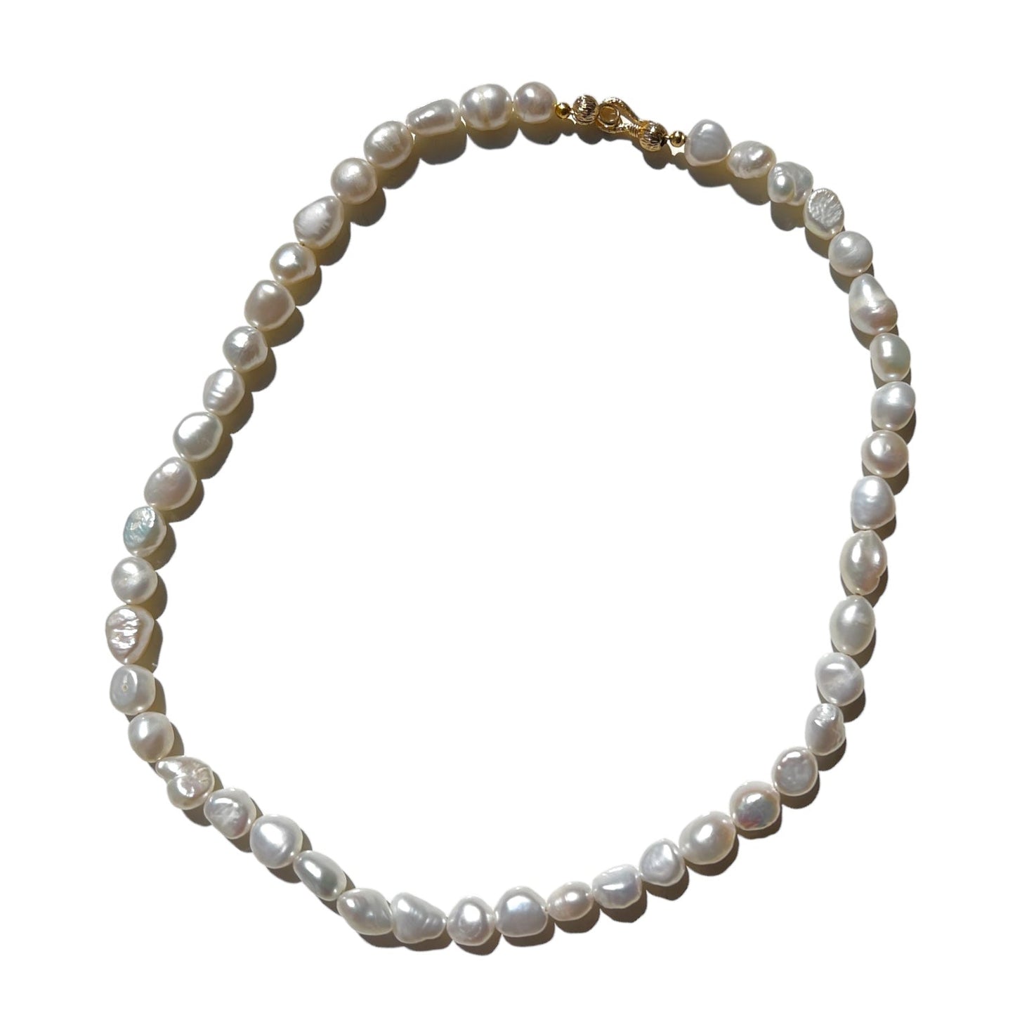 Easy Clasp Pearl Necklace