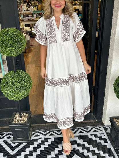 Nanci™ | Boho Maxi Dress