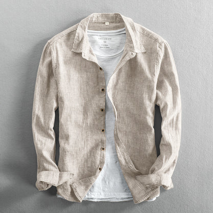 ANDY | LINEN LONG SLEEVED SHIRT