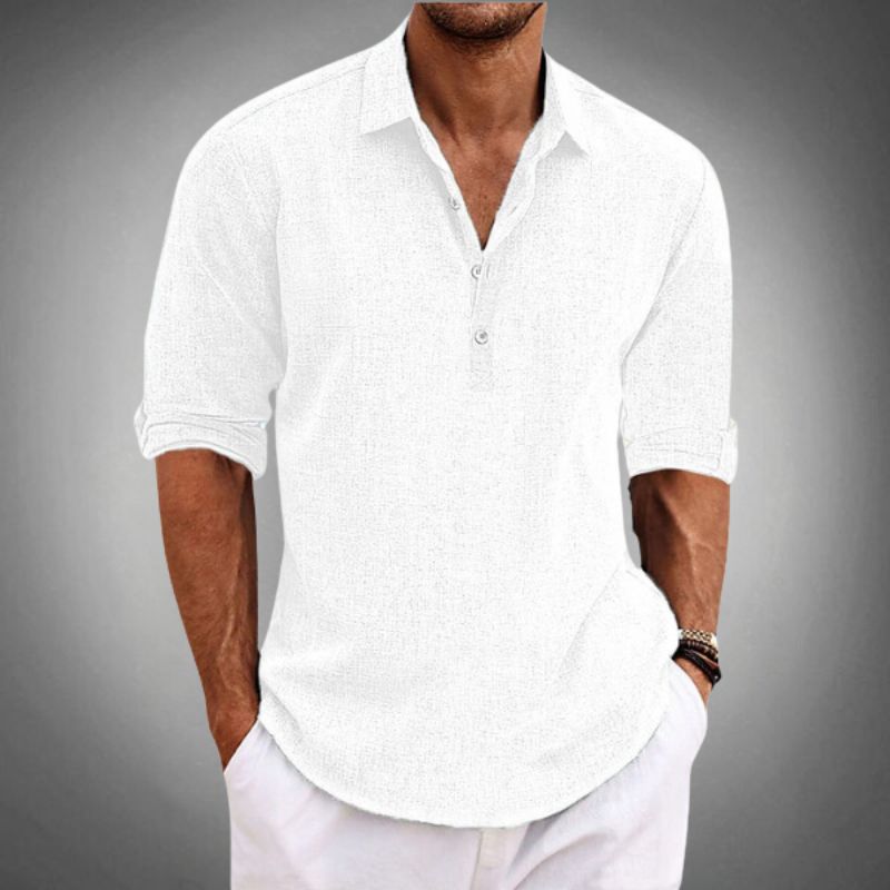 Oliver™ - Classic Linen Shirt