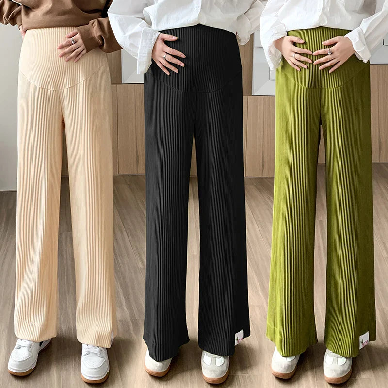 Ruffled Maternity Pants