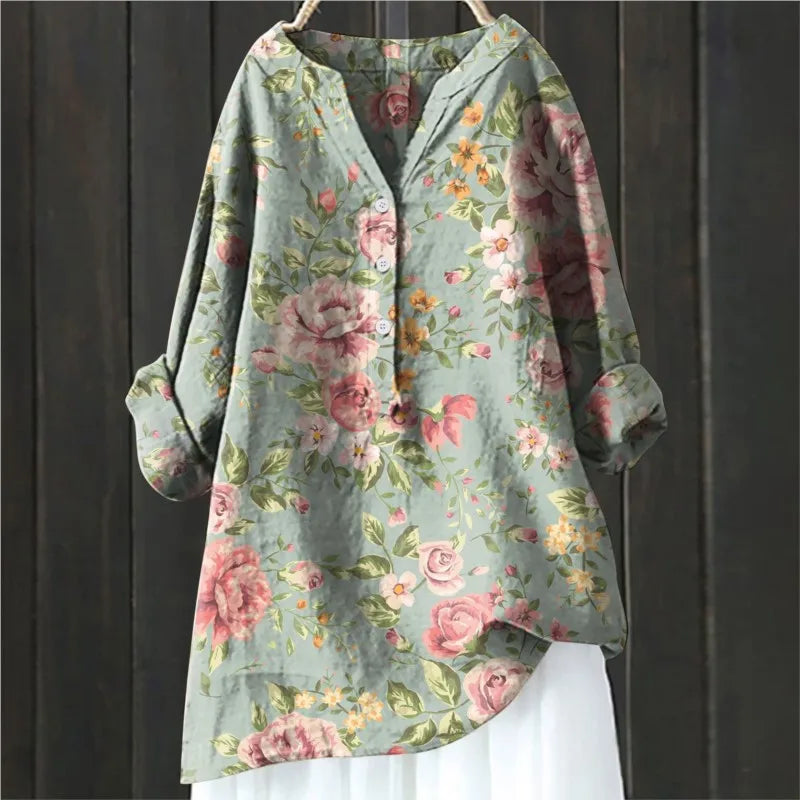 Charlotte™ | Chic Floral Blouse Buy 1 Get 1 FREE