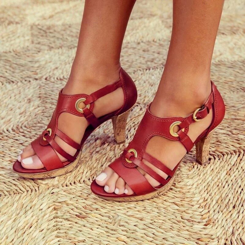 Keith™ Comfortable heeled sandals