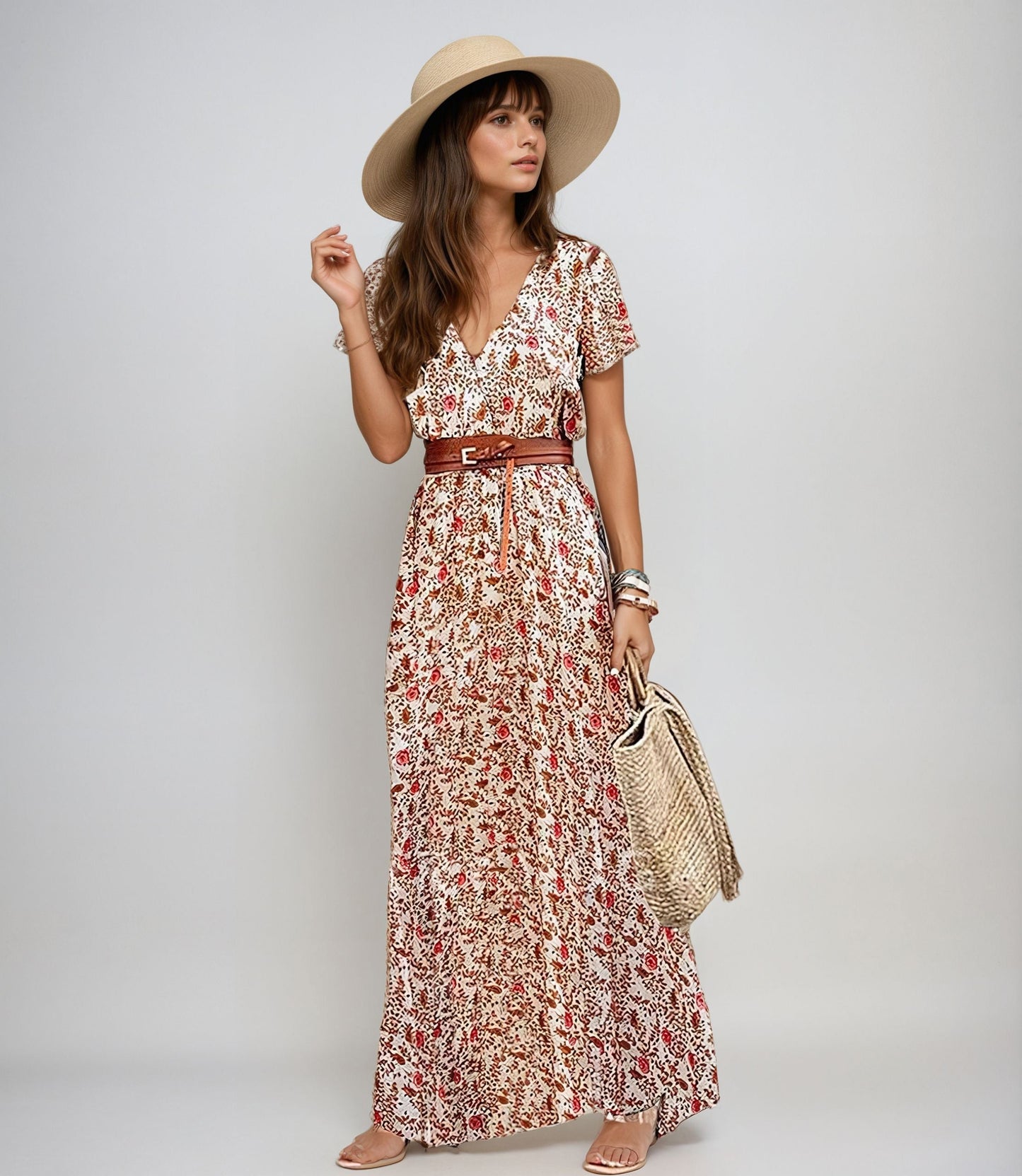 Hazel | Boho Chic Maxi Dress