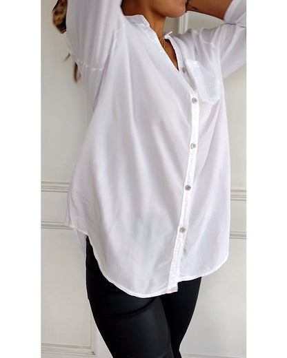 Yara™ | V-Neck Casual Top