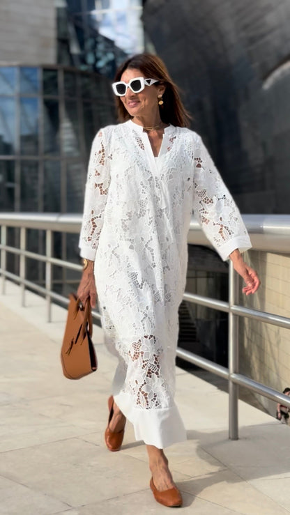 Sophia Timeless Lace Dress