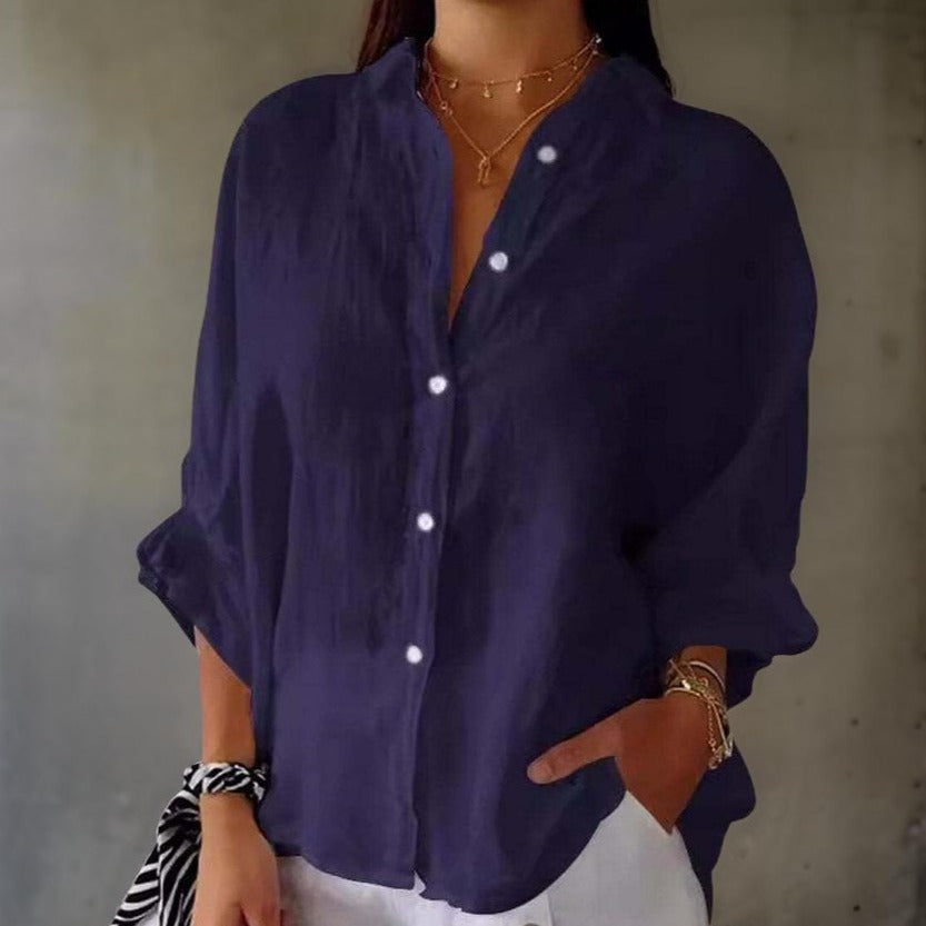 Giulia | Elegant Linen Blouse Buy 1 Get 1 FREE