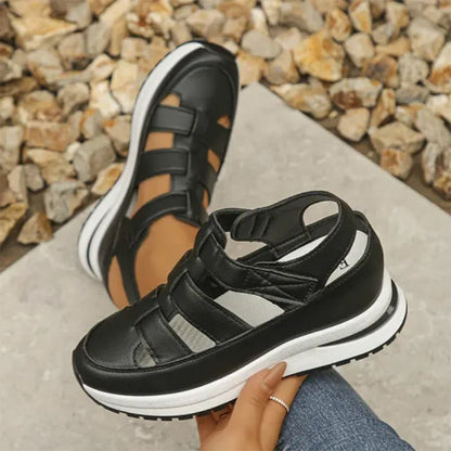 NICOLE - CLOSED-TOE SNEAKER SANDALS